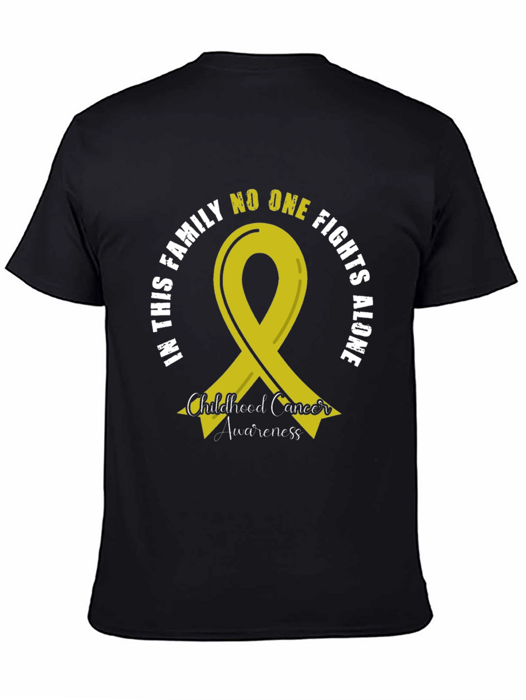 Childhood Cancer Awareness Ribbon T-Shirt