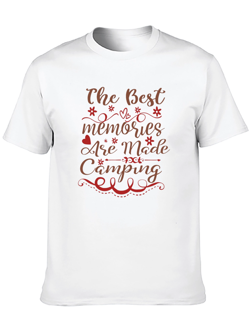 Camping Memories Graphic Tee - Black