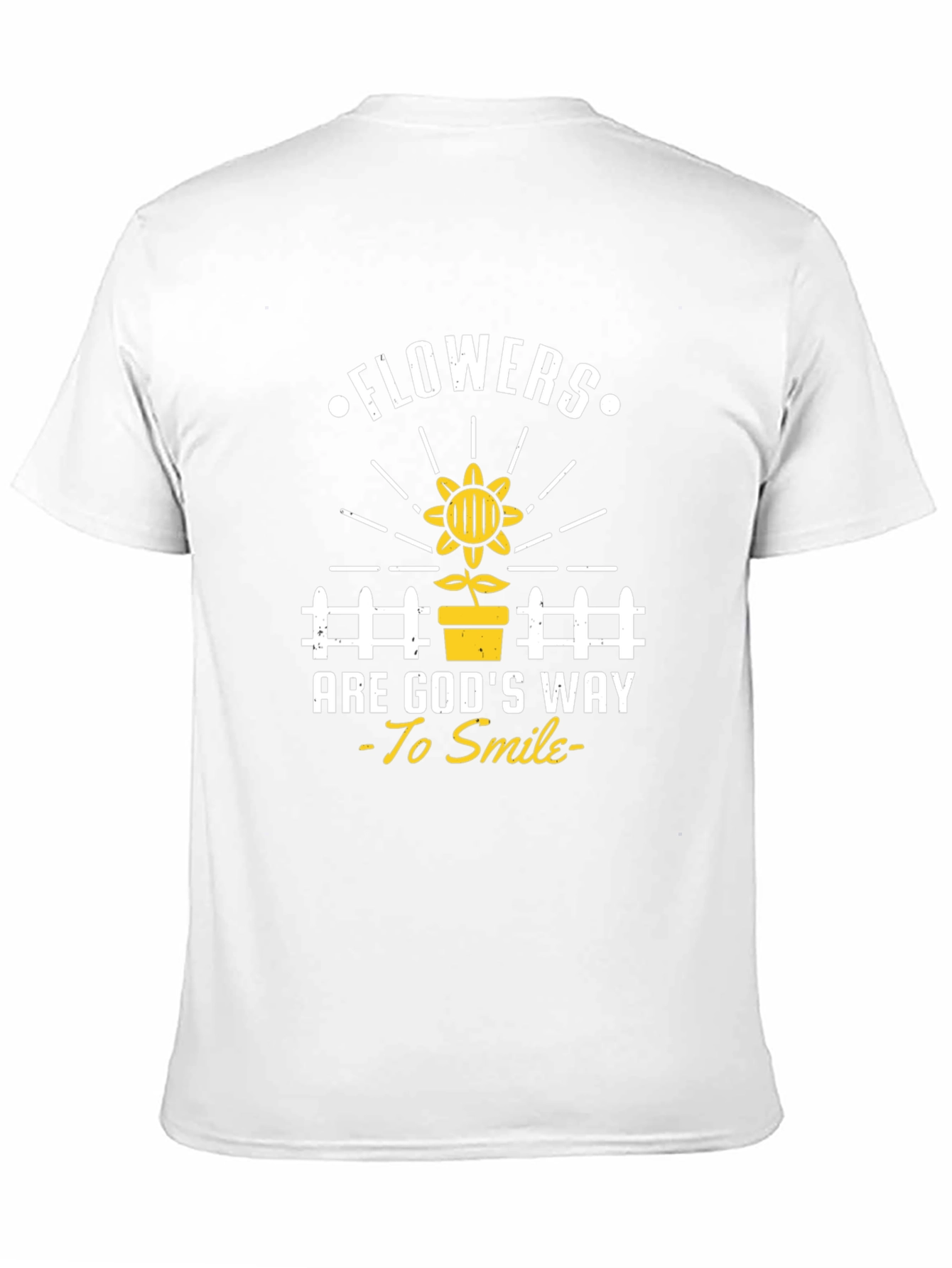 Flowers Are Gods Way To Smile T-Shirt