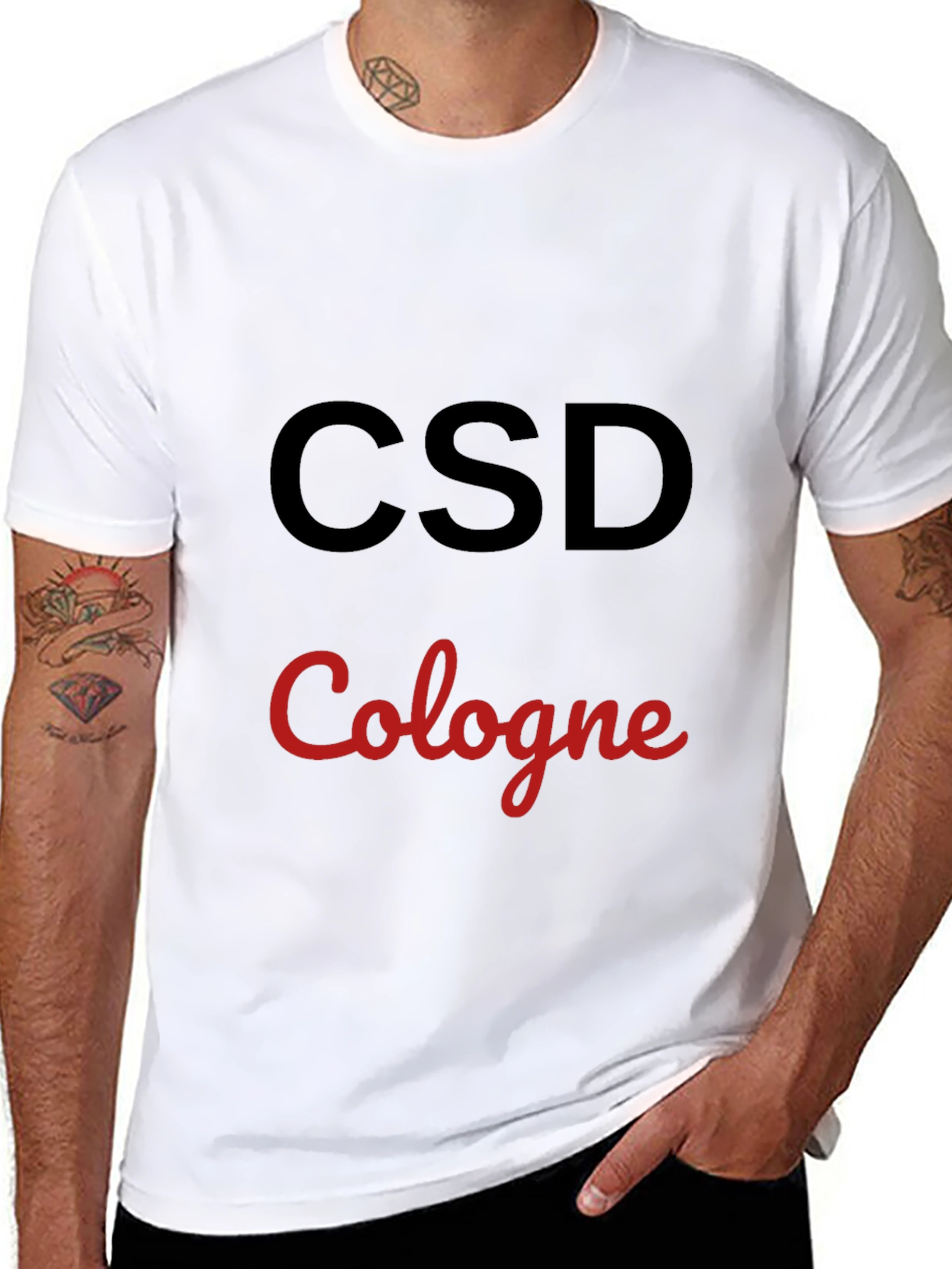 CSD Cologne Graphic Tee - Black