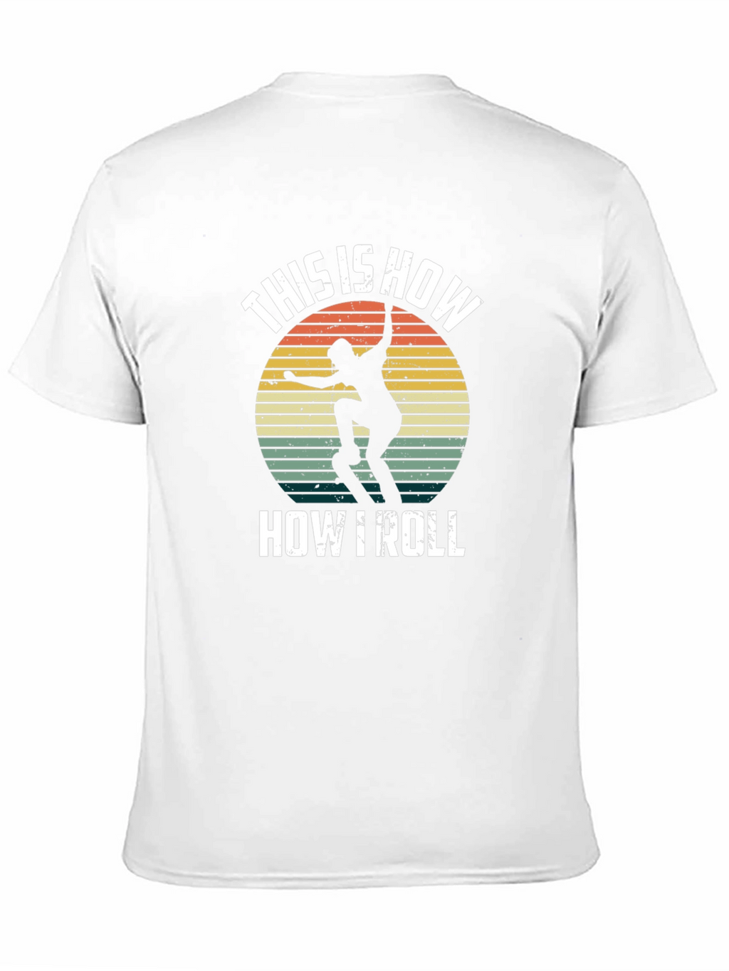 This is How I Roll Skater T-Shirt Retro Design