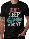 Eat Sleep Gaming Repeat T-Shirt