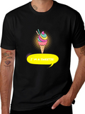 Sweet Treat Graphic Tee - Fun Ice Cream Shirt