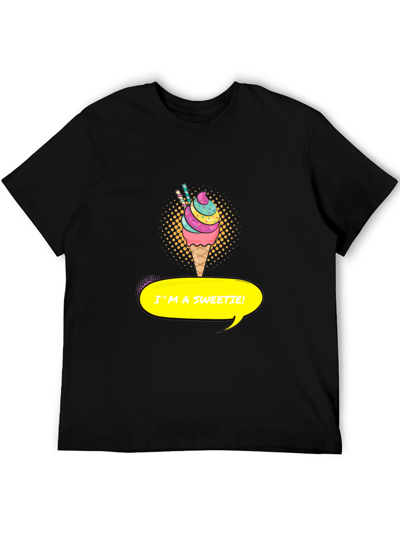 Sweet Treat Graphic Tee - Fun Ice Cream Shirt