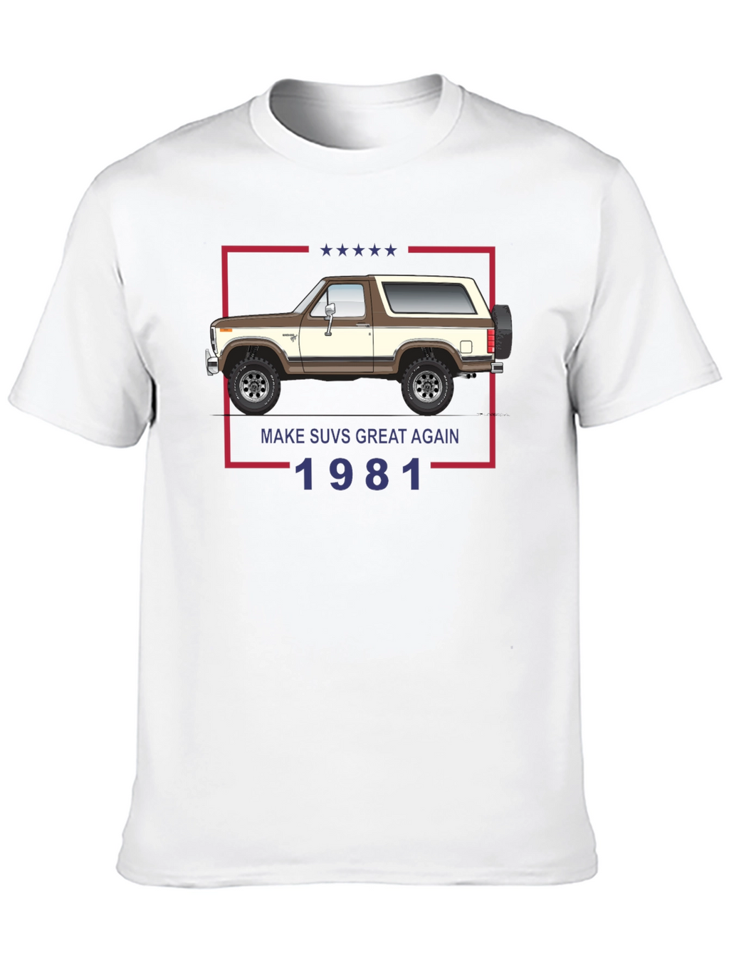 Make SUVs Great Again 1981 Graphic Tee
