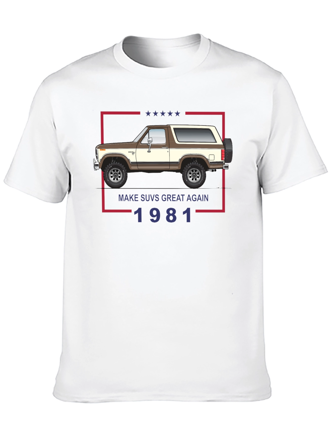 Make SUVs Great Again 1981 Graphic Tee