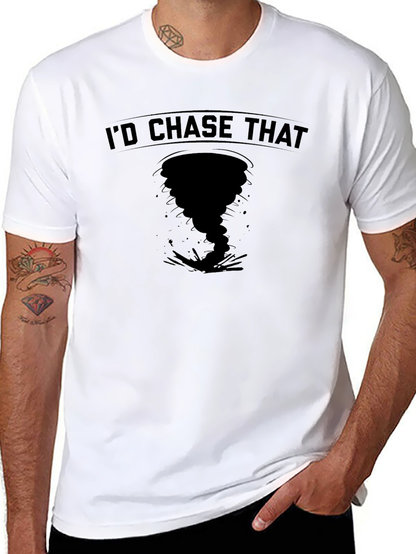 Id Chase That Tornado T-Shirt