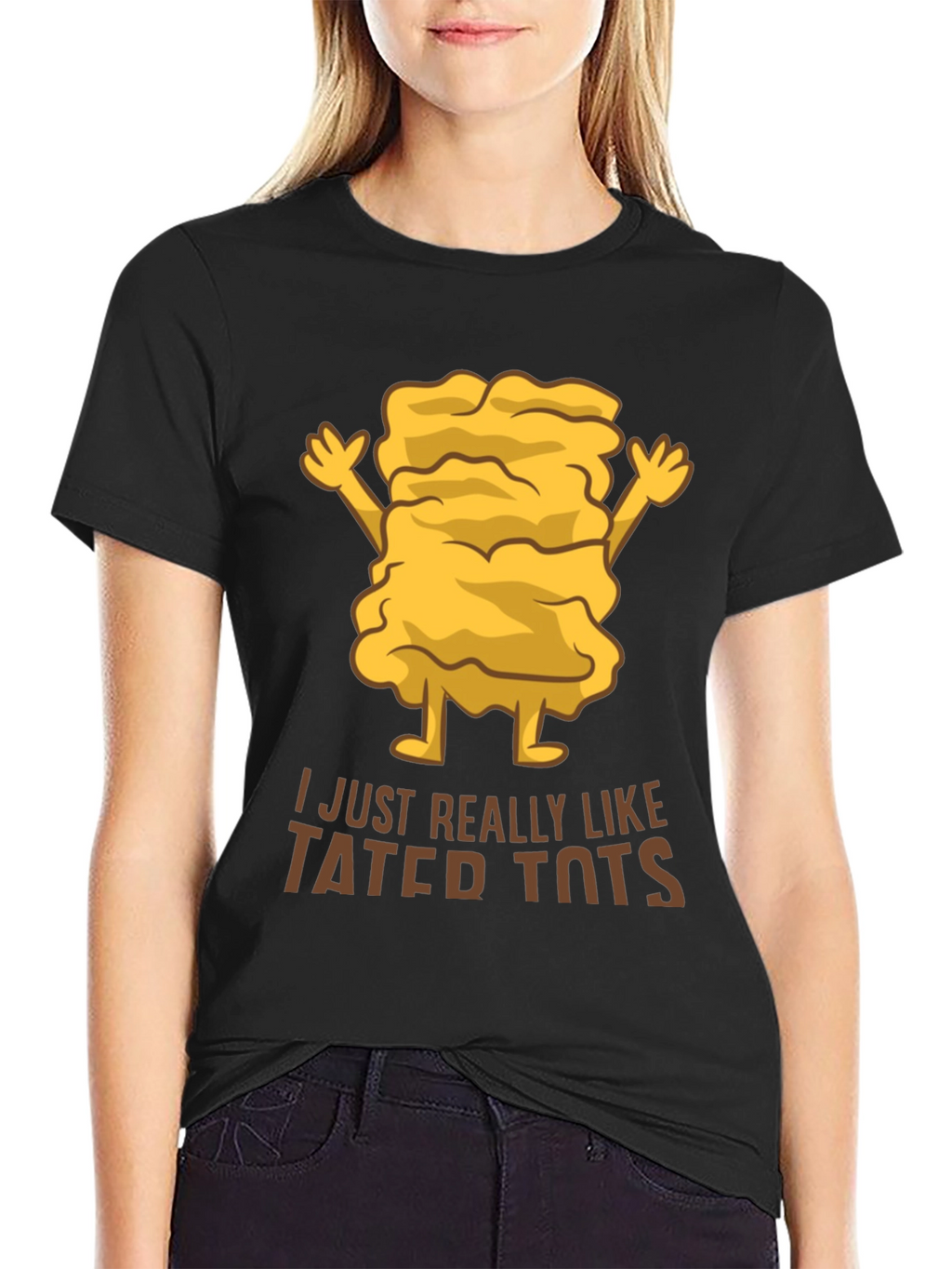 I Just Really Like Tater Tots Graphic T-Shirt
