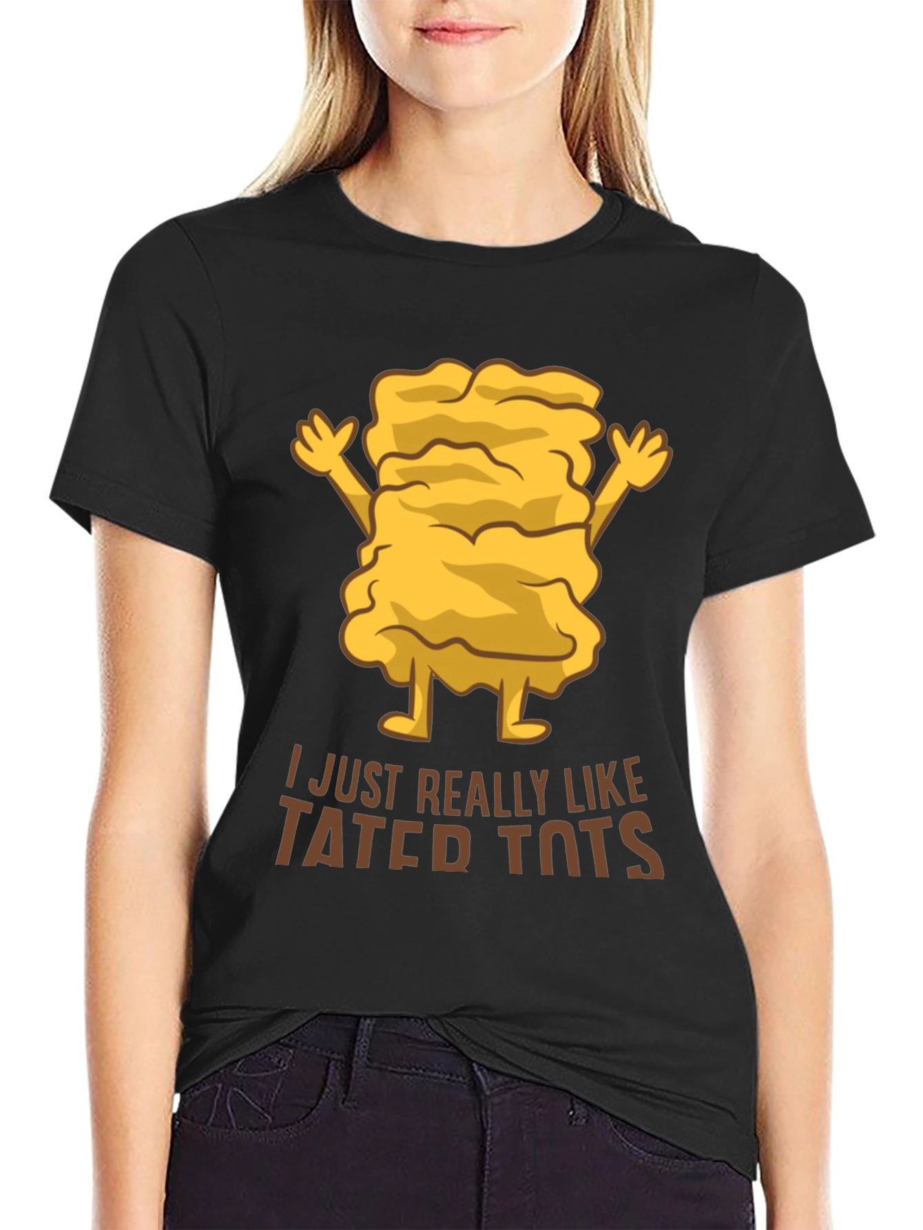 I Just Really Like Tater Tots Graphic T-Shirt