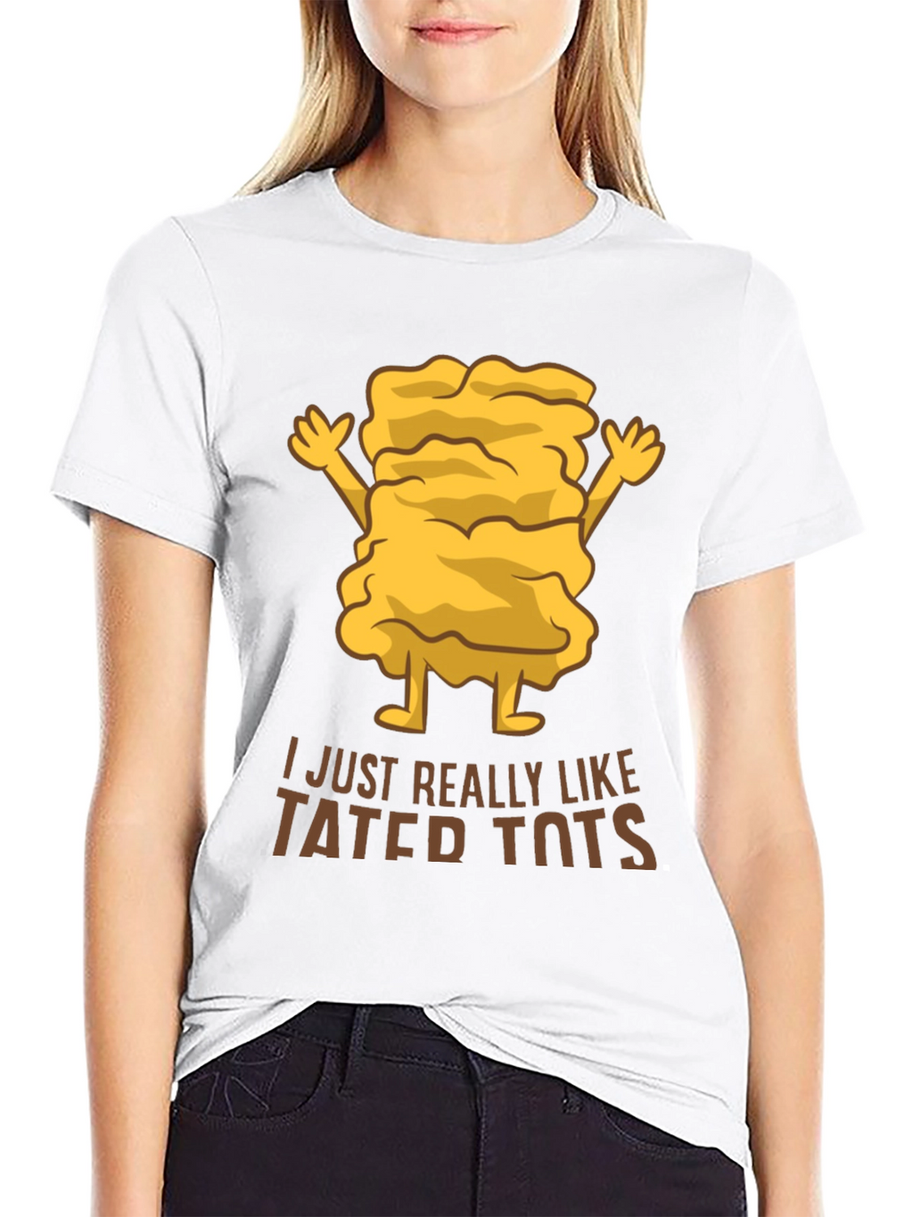 I Just Really Like Tater Tots Graphic T-Shirt
