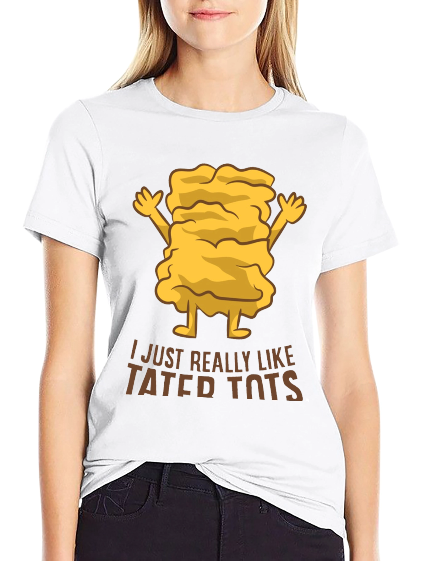 I Just Really Like Tater Tots Graphic T-Shirt