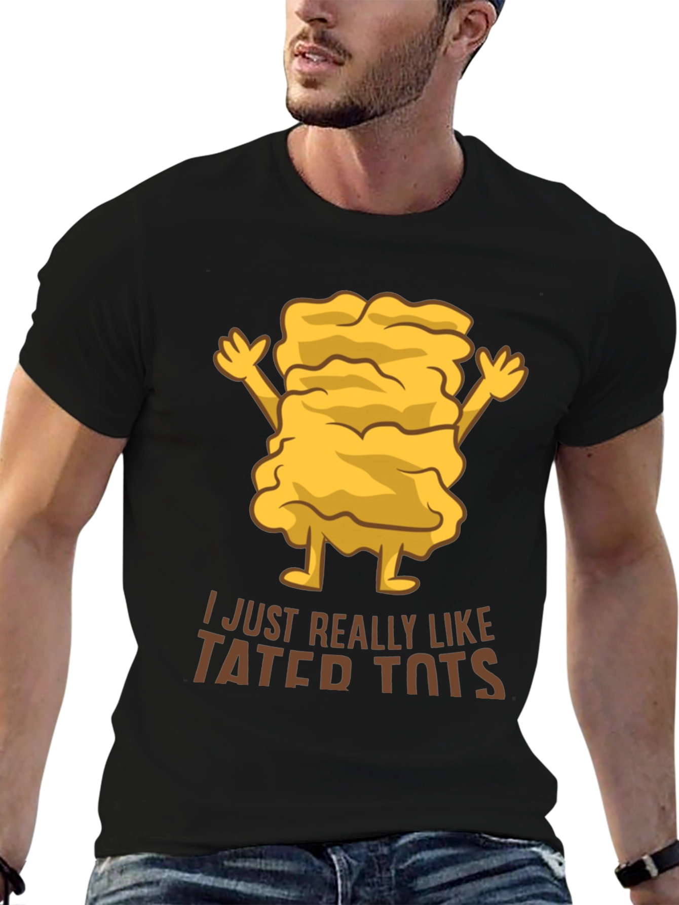 I Just Really Like Tater Tots Graphic T-Shirt