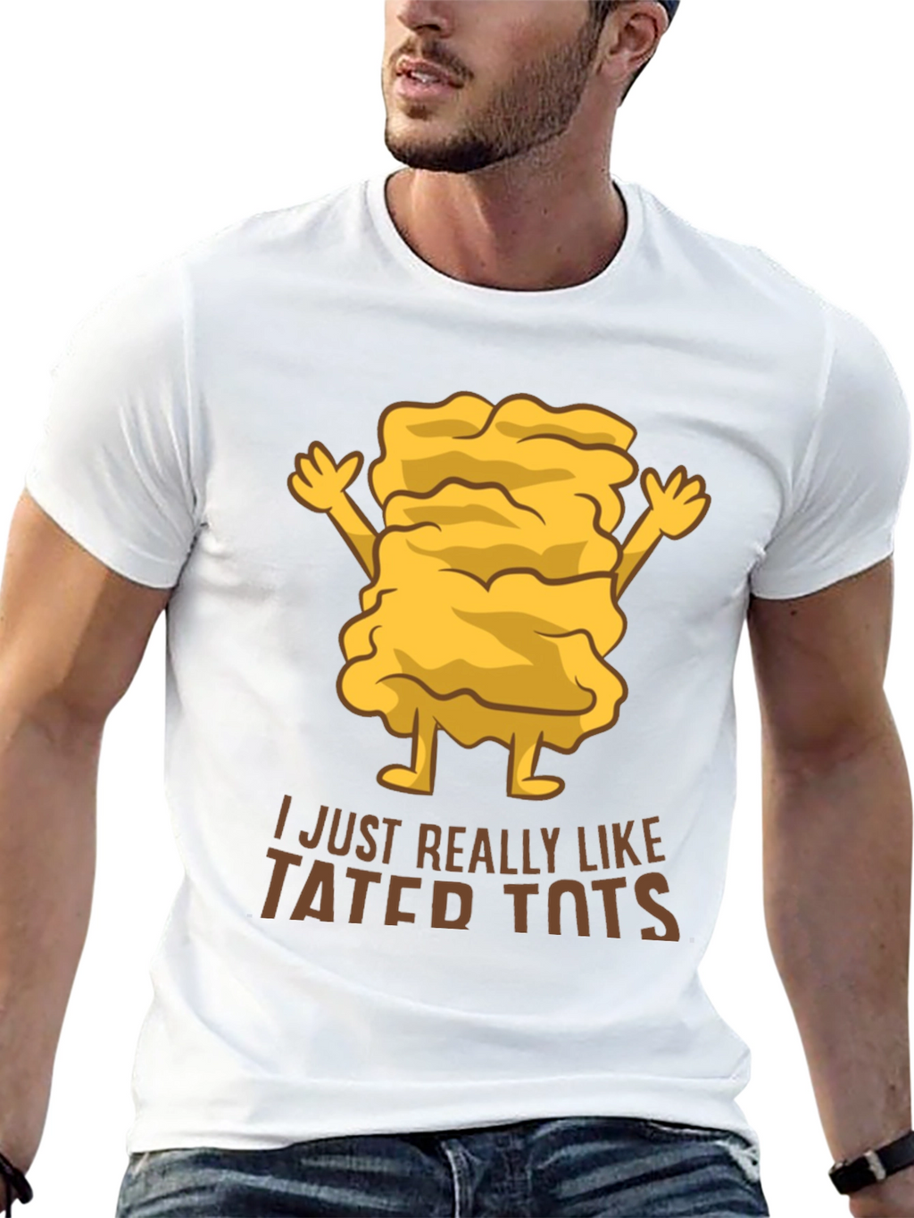 I Just Really Like Tater Tots Graphic T-Shirt