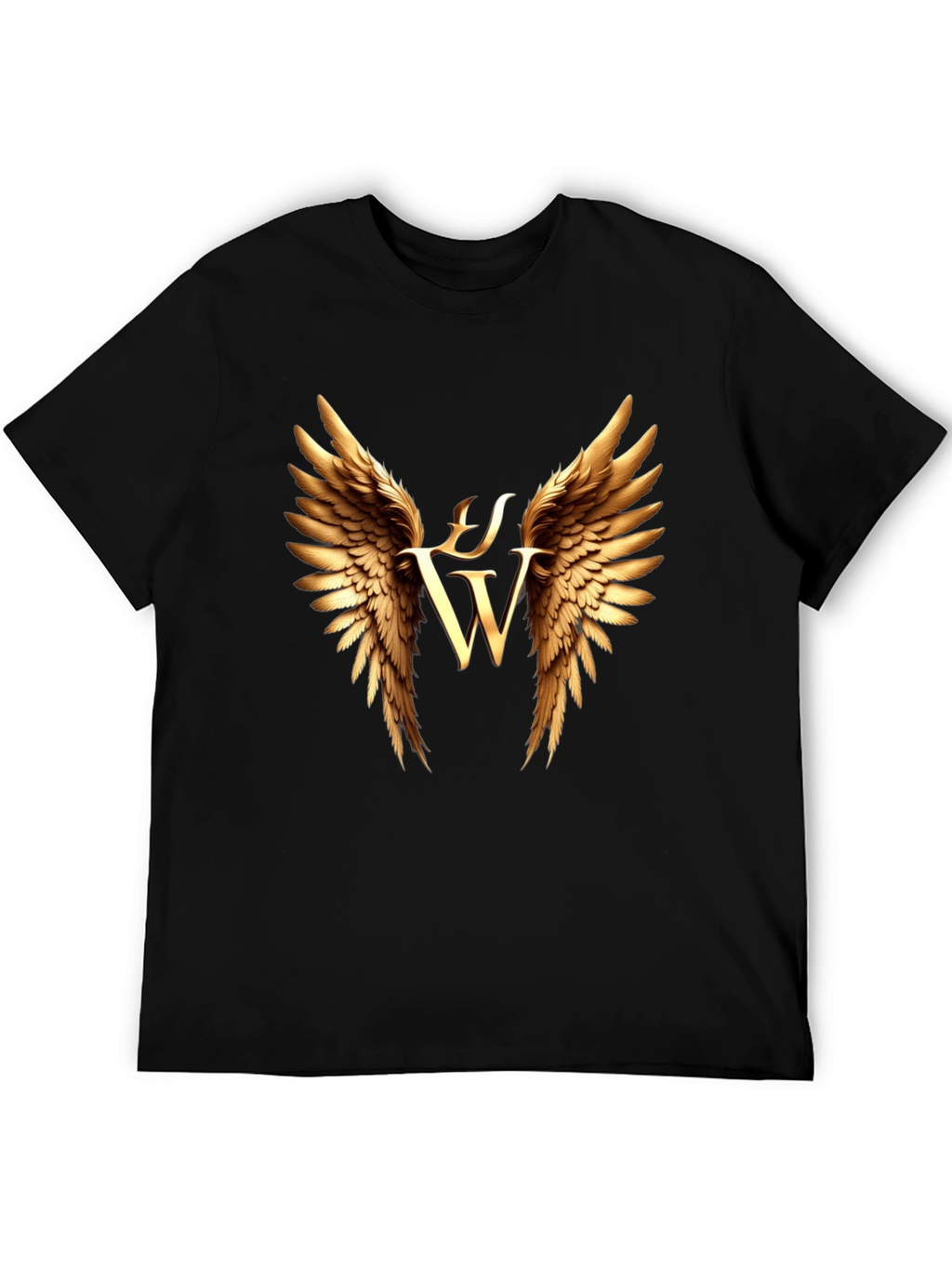 Winged Logo Black T-Shirt