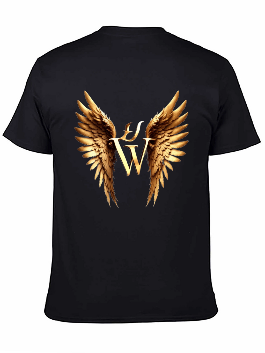 Winged Logo Black T-Shirt