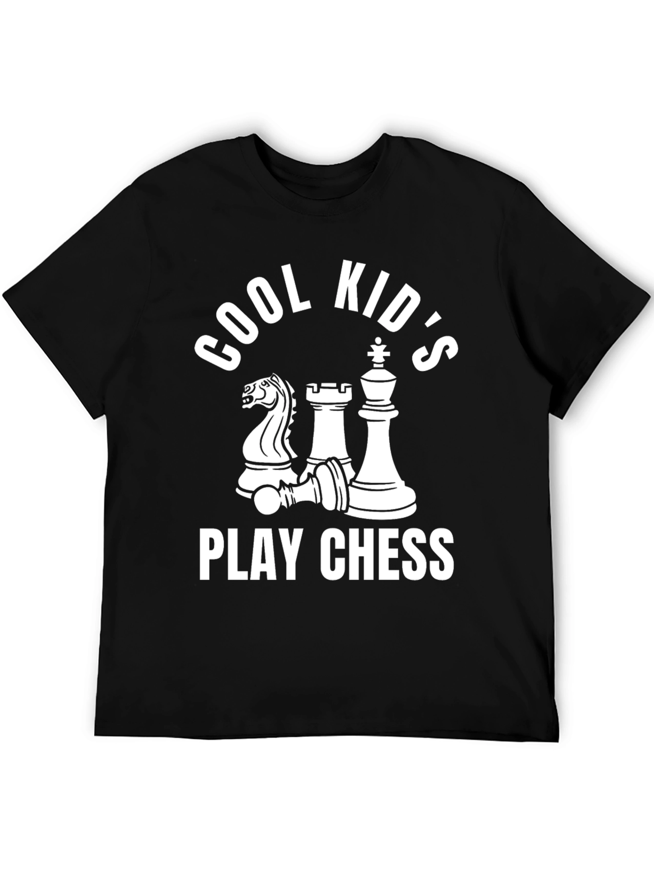 Cool Kids Play Chess Graphic Tee