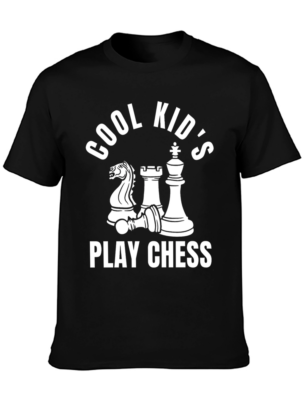 Cool Kids Play Chess Graphic Tee