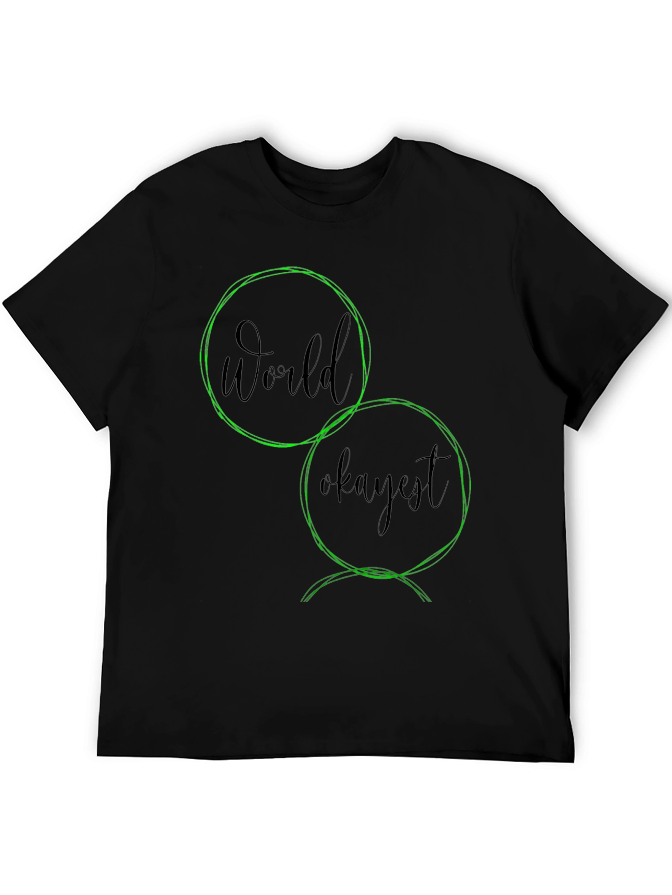 World Okayest Graphic T-Shirt - Casual Wear