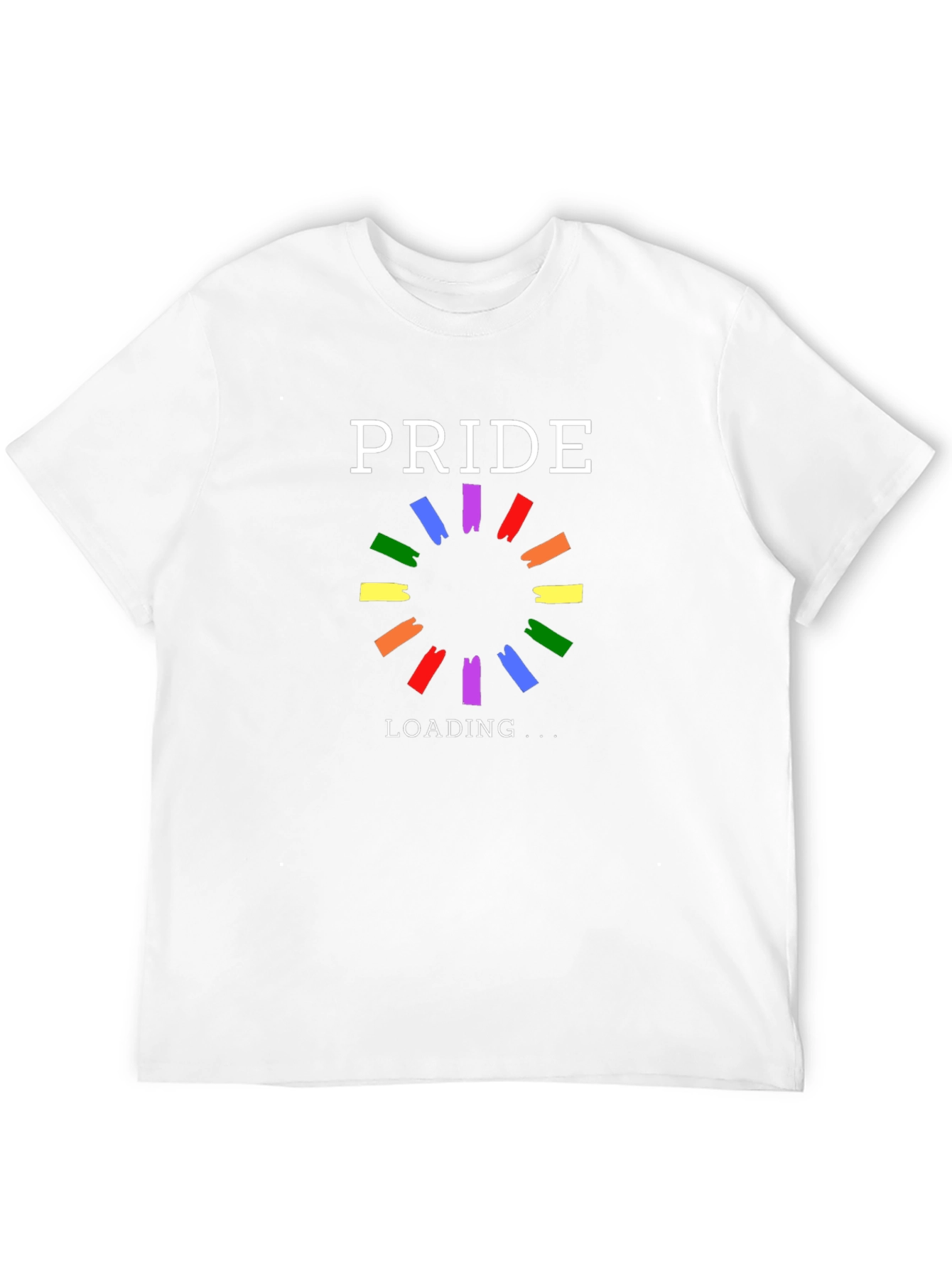 Pride Loading Graphic T-Shirt