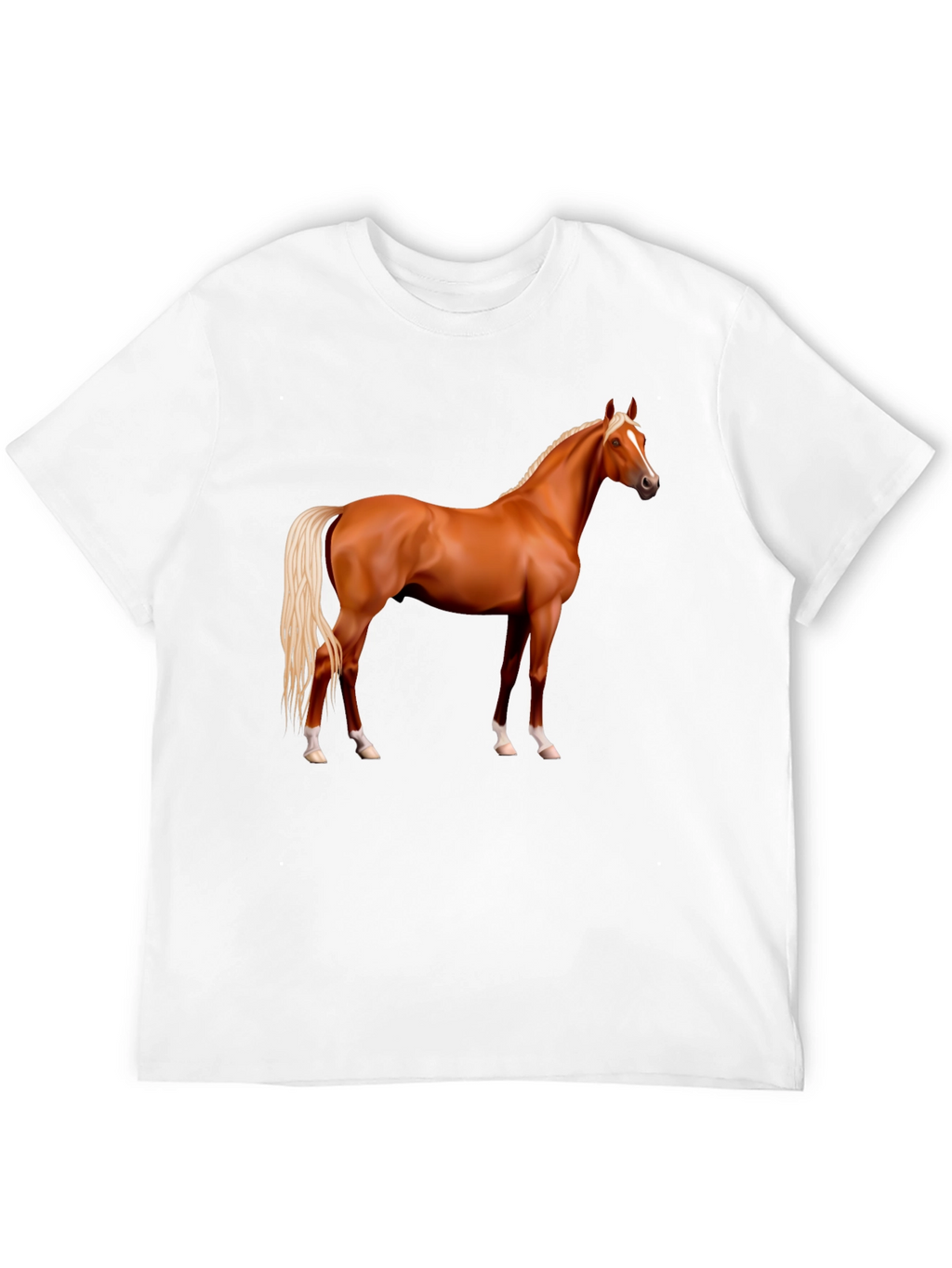 Horse Graphic T-Shirt - Stylish Equestrian Tee