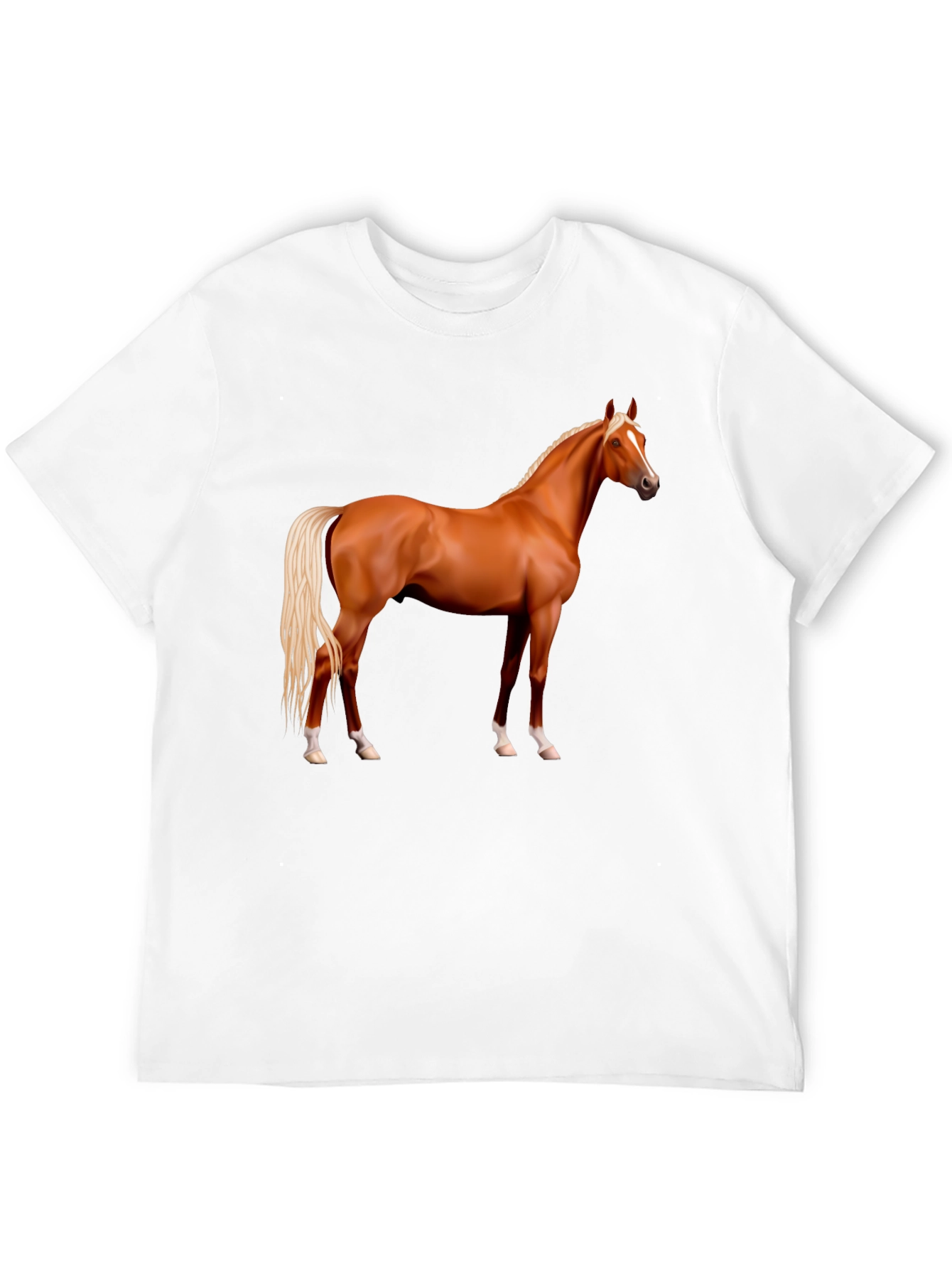 Horse Graphic T-Shirt - Stylish Equestrian Tee