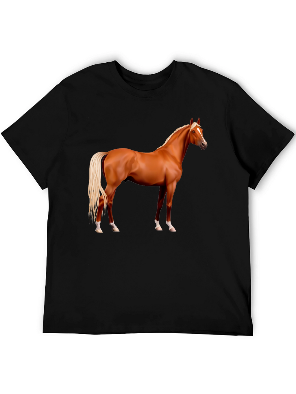 Horse Graphic T-Shirt - Stylish Equestrian Tee