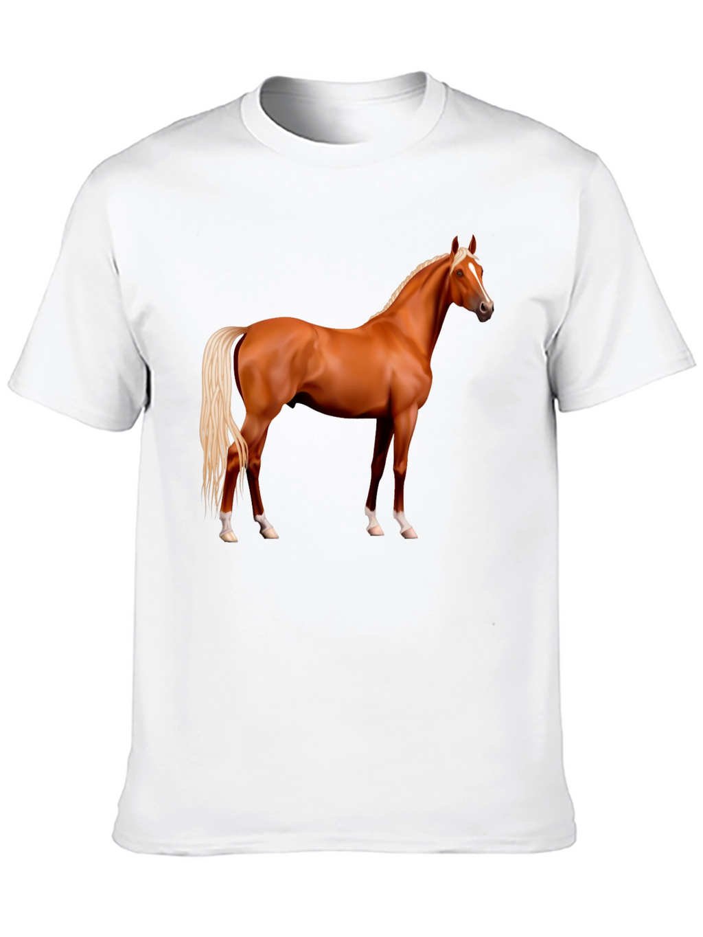 Horse Graphic T-Shirt - Stylish Equestrian Tee