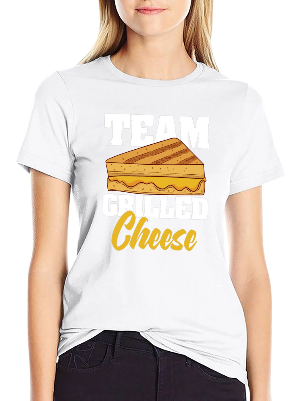 Team Grilled Cheese T-Shirt - Comfort Food Apparel