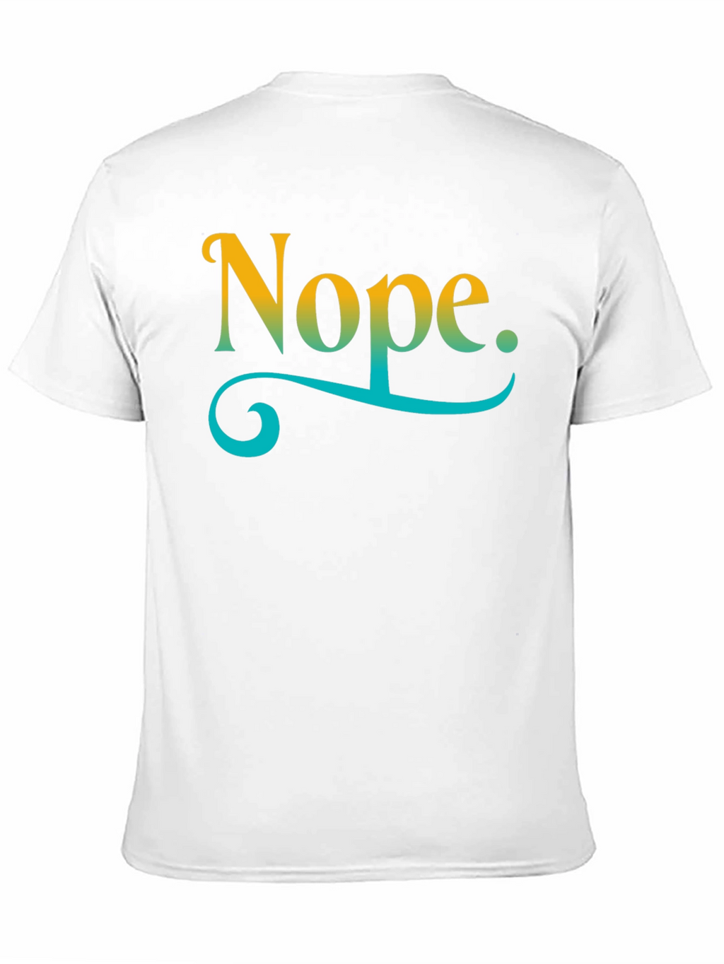 Nope Graphic T-Shirt - Relaxed Fit Casual Style