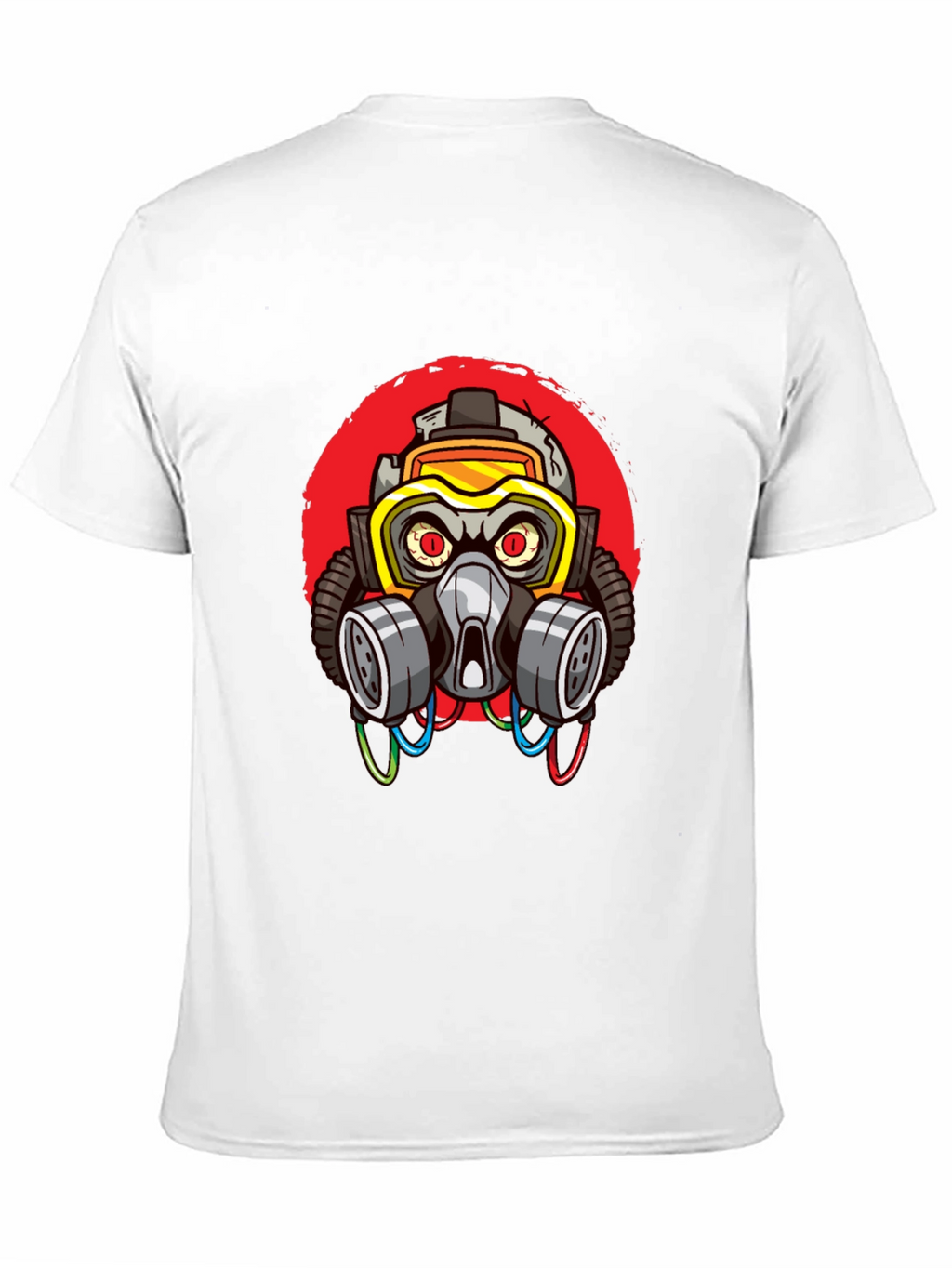 Gas Mask Graphic T-Shirt - Cool Streetwear Style