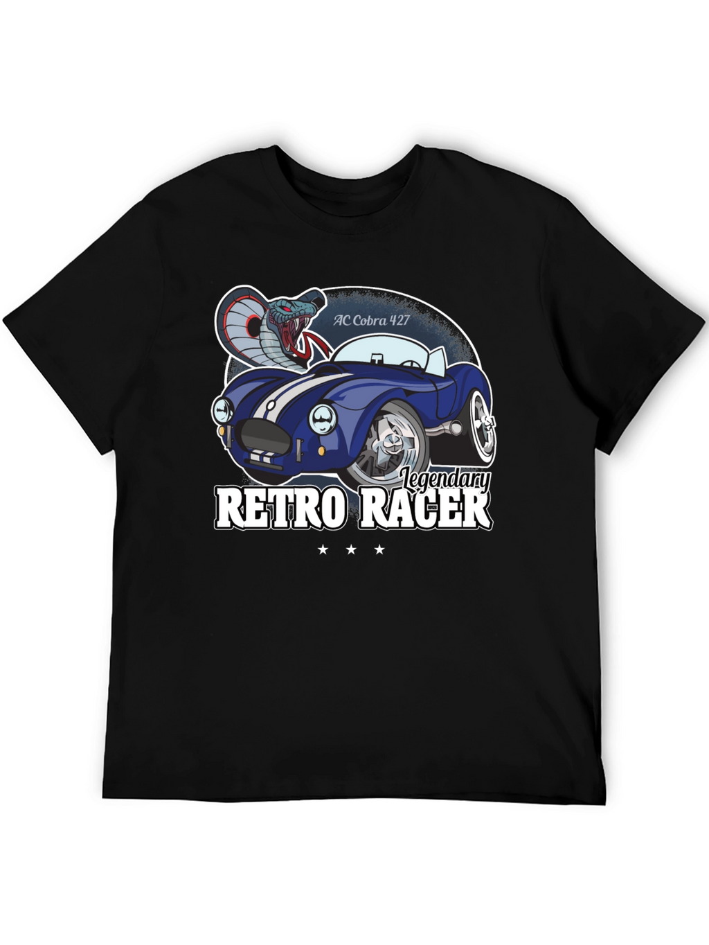 Retro Racer AC Cobra 427 T-Shirt