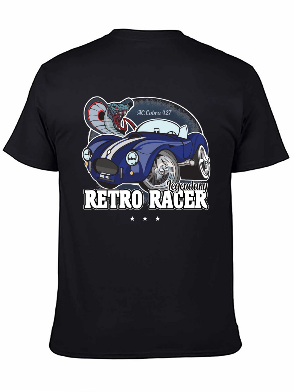 Retro Racer AC Cobra 427 T-Shirt