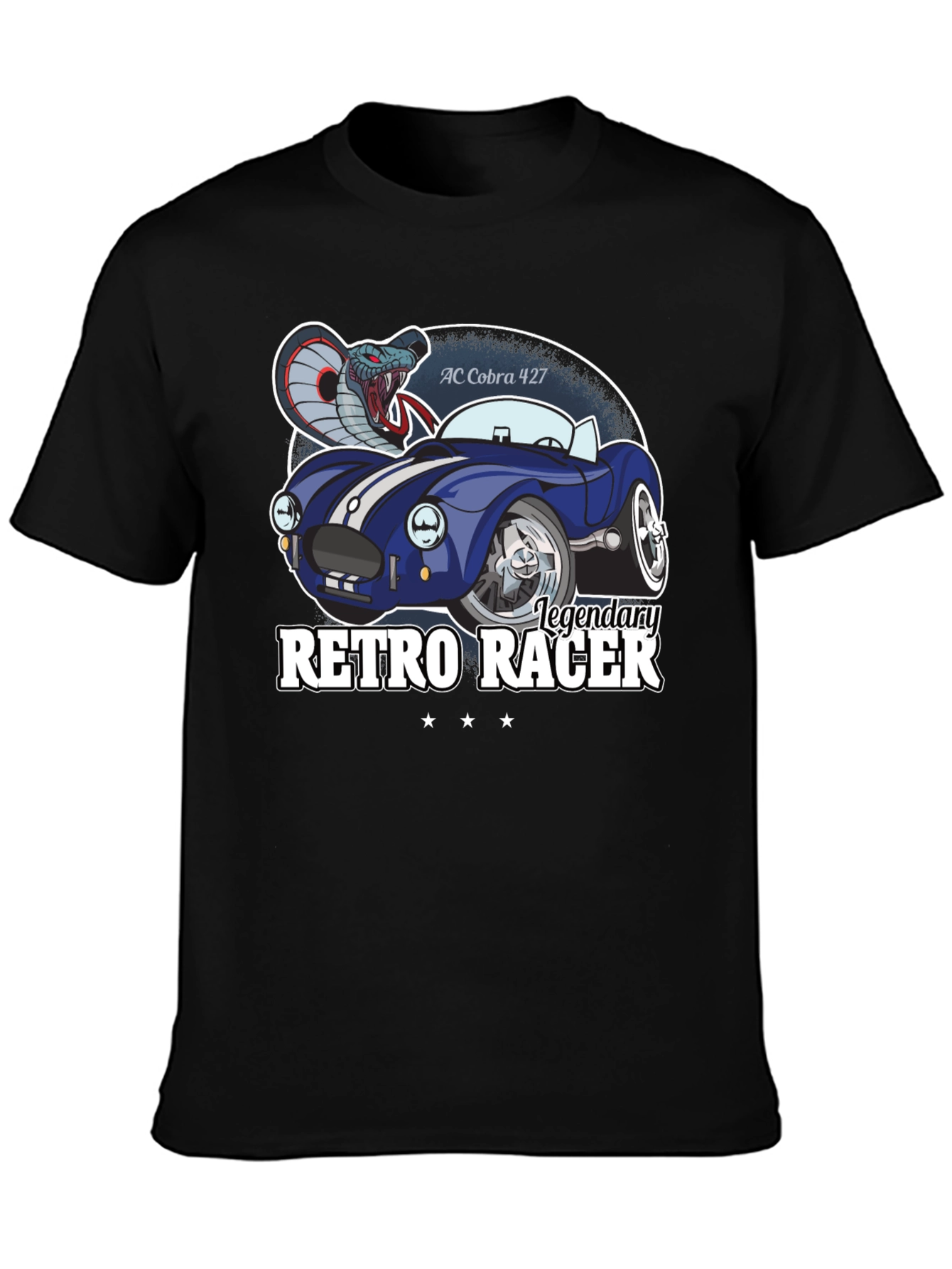 Retro Racer AC Cobra 427 T-Shirt