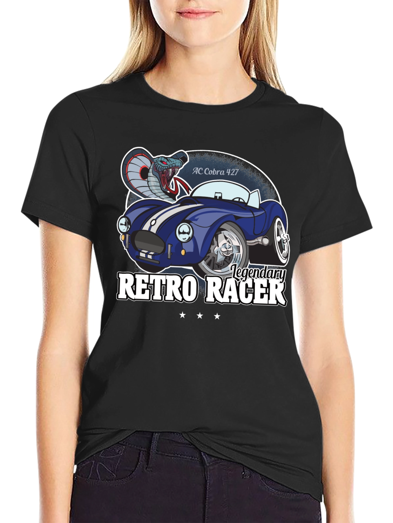 Retro Racer AC Cobra 427 T-Shirt