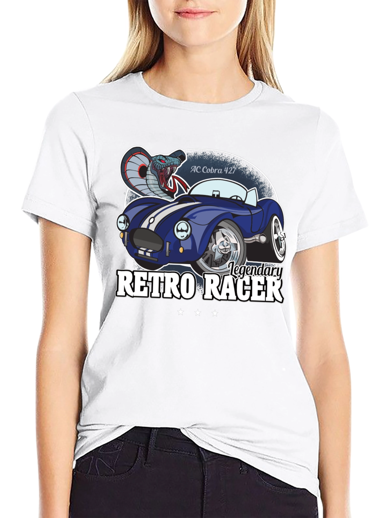 Retro Racer AC Cobra 427 T-Shirt