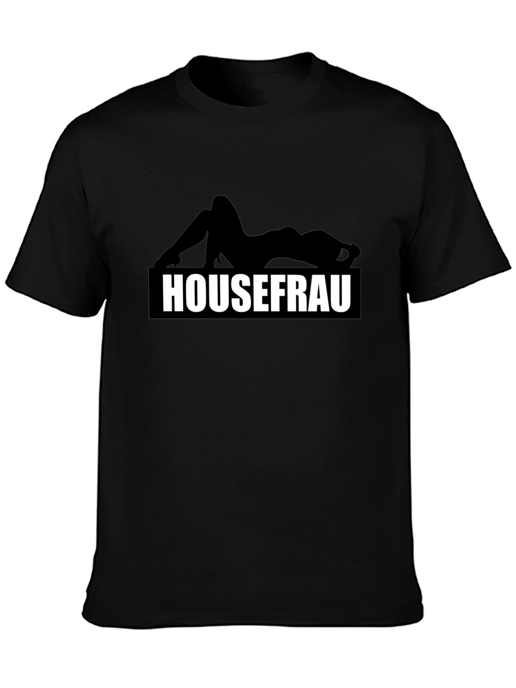 Housefrau Graphic T-Shirt - Black Tee