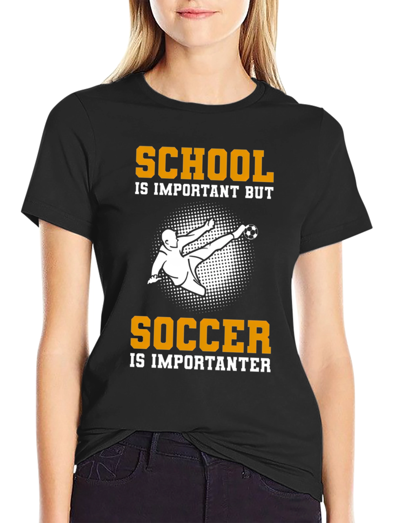 School Is Important But Soccer T-Shirt