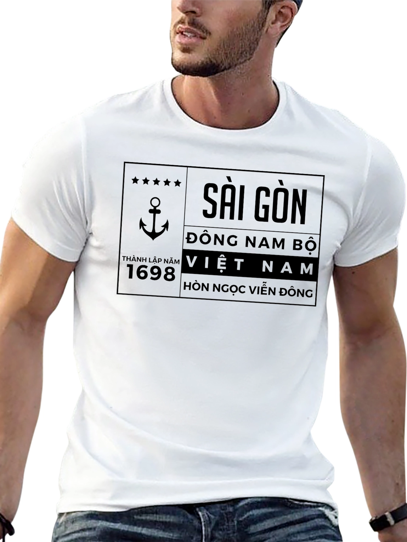 Saigon Vietnam Graphic T-Shirt