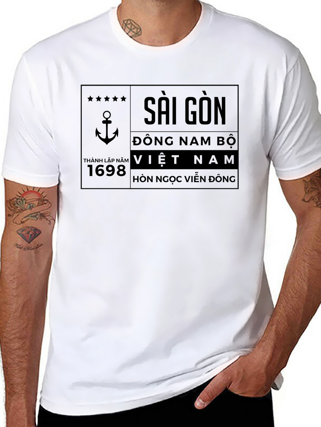 Saigon Vietnam Graphic T-Shirt