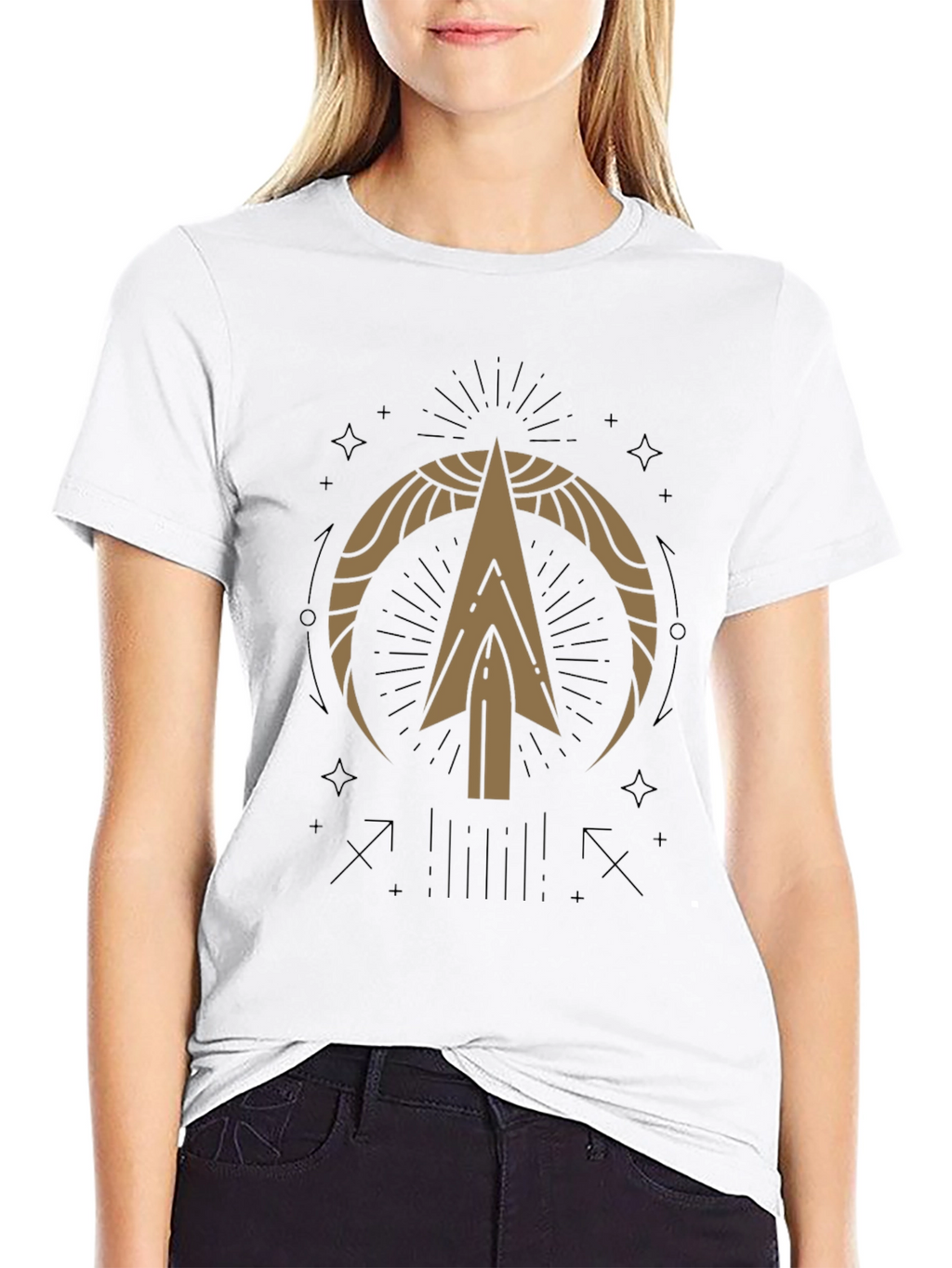 Arrow Emblem Black T-Shirt