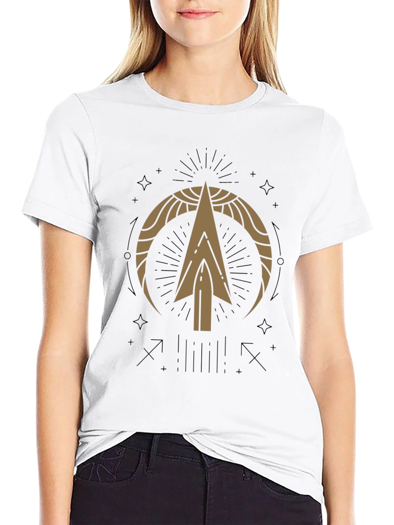 Arrow Emblem Black T-Shirt
