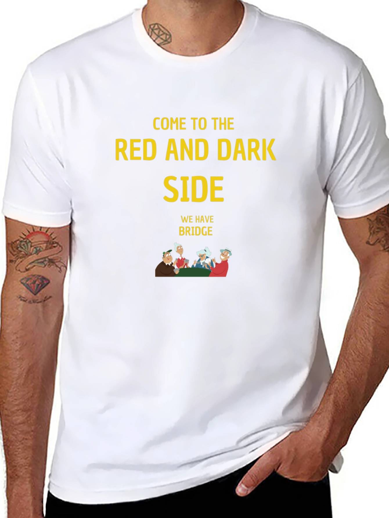 Come to the Red & Dark Side - Bridge T-Shirt