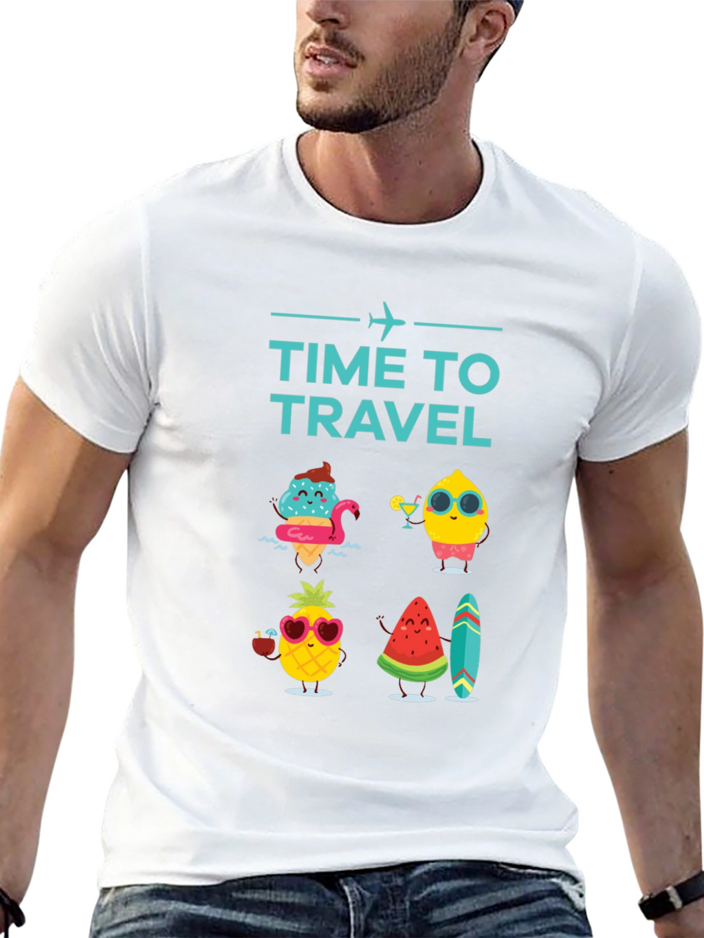 Time to Travel Graphic T-Shirt