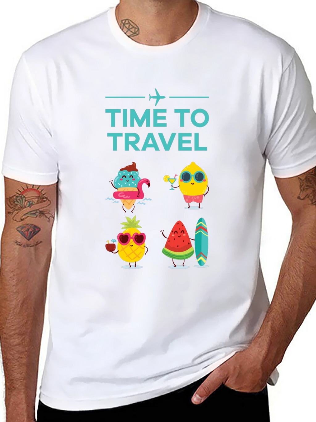 Time to Travel Graphic T-Shirt