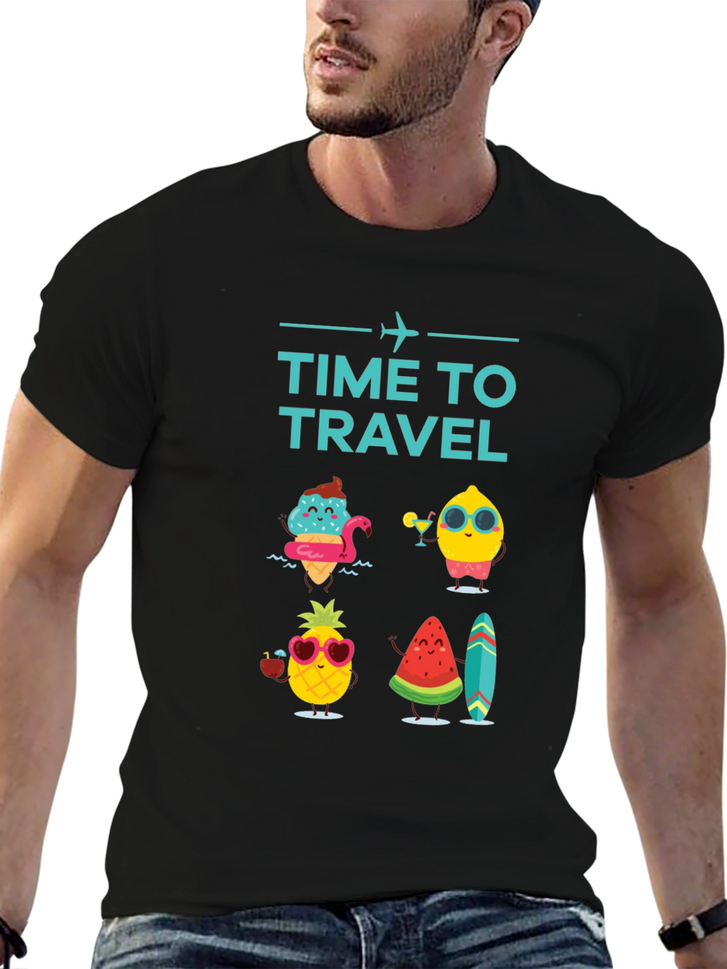 Time to Travel Graphic T-Shirt