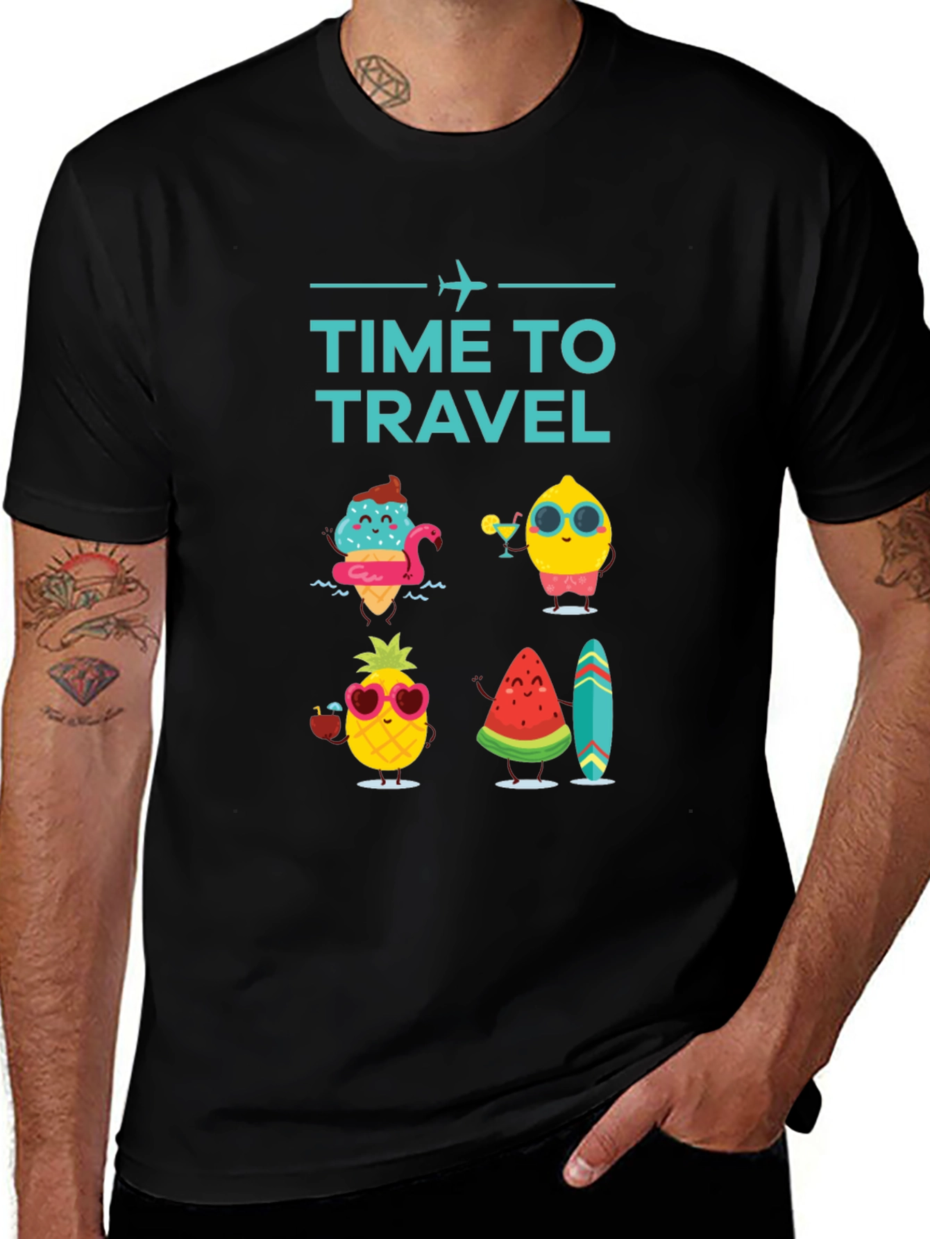 Time to Travel Graphic T-Shirt