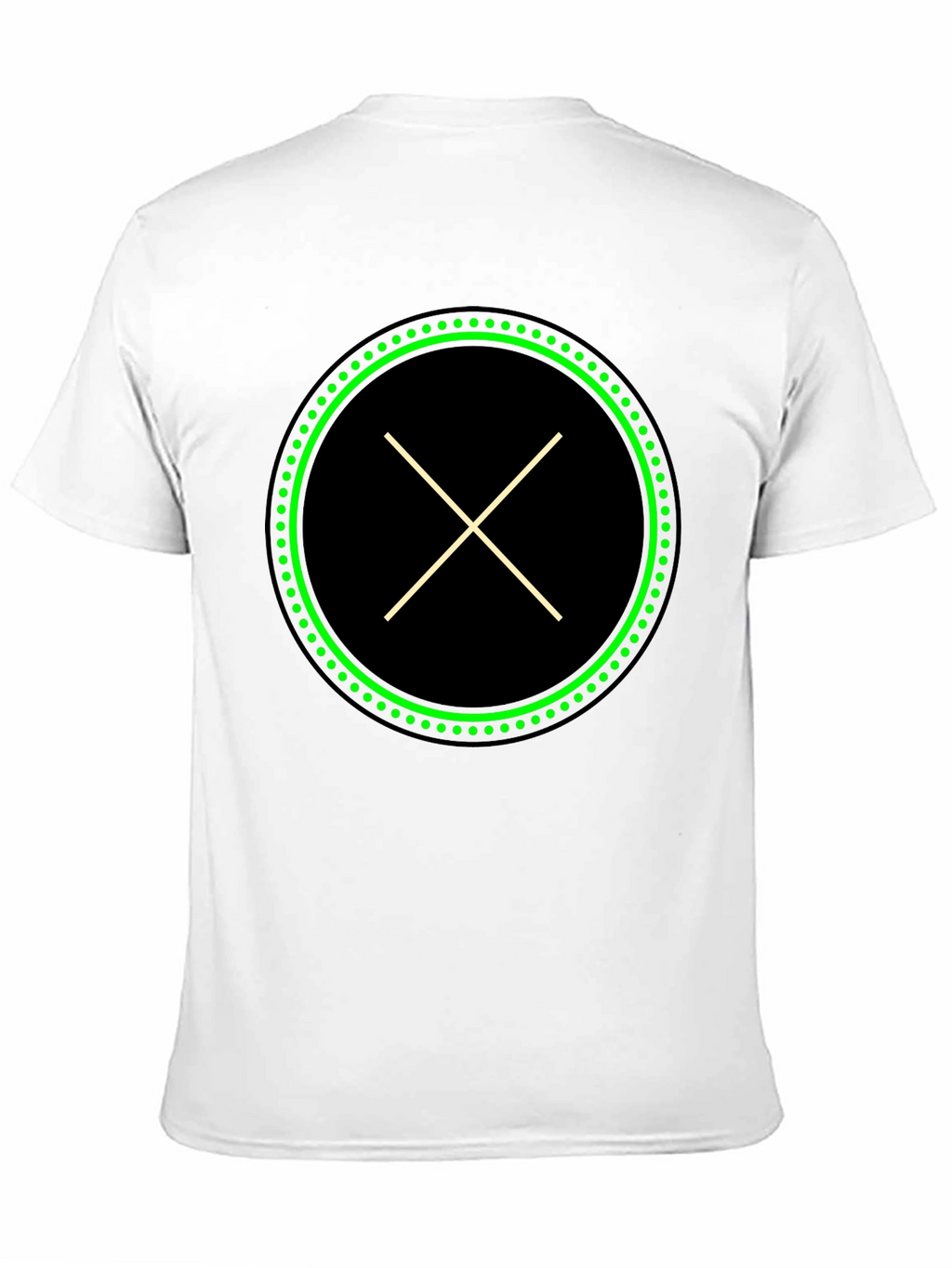 Modern X Graphic Black T-Shirt