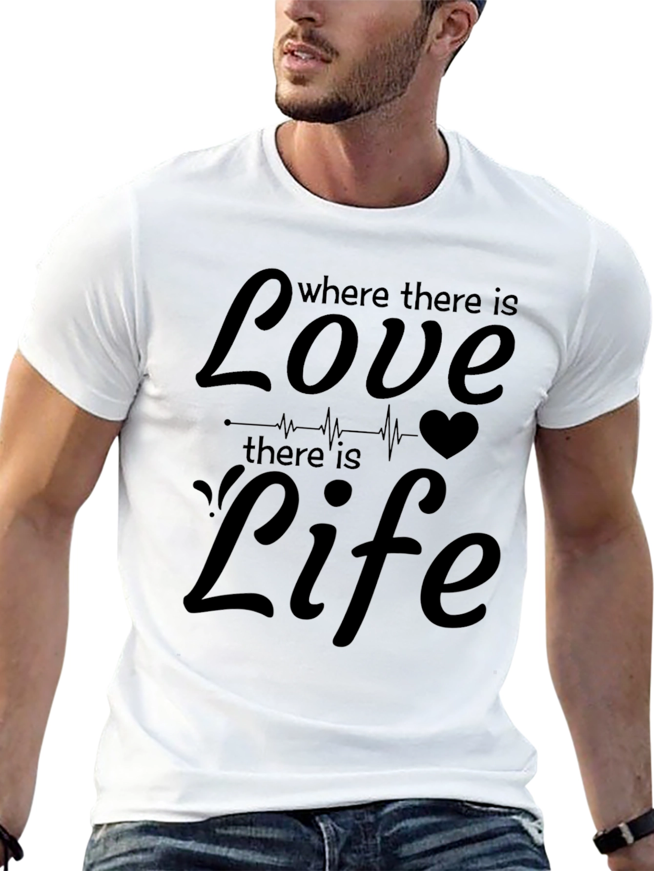 Love & Life T-Shirt - Inspirational Design