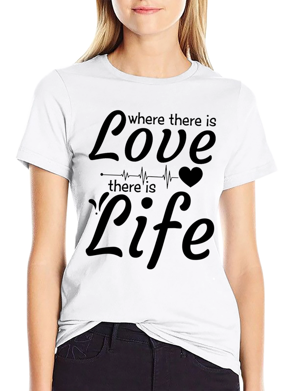 Love & Life T-Shirt - Inspirational Design