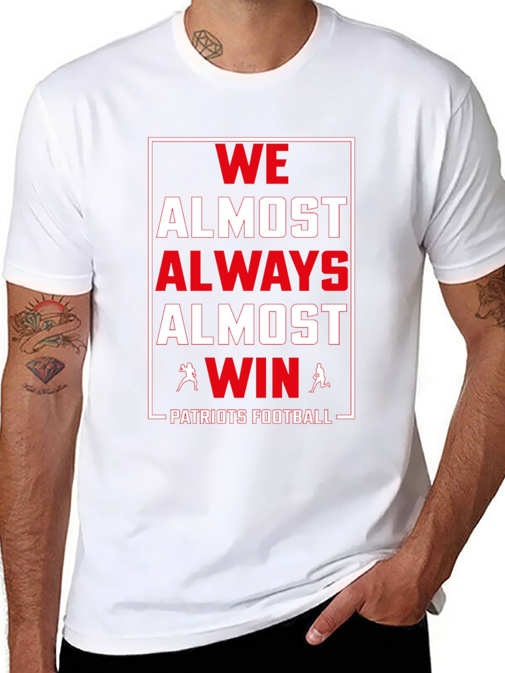 Patriots Football Graphic Tee